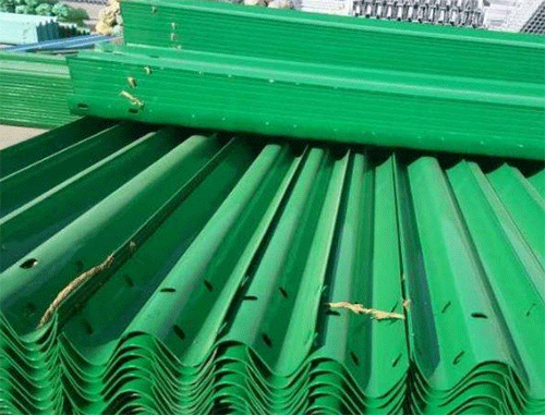 喷塑波形护栏板（绿色）